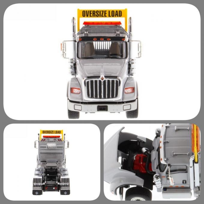 DM International HX620 Tri-Axle American Flatbed Truck Model 1:50 Scale ...