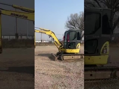 Used Komatsu PC35 Mini Excavator Certified Maintenance Construction Landscaping Utility