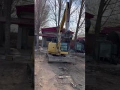 Heavy-Duty Komatsu Excavator Engine with Ground Pressure of 30.7 kPa and Operating Weight of 5