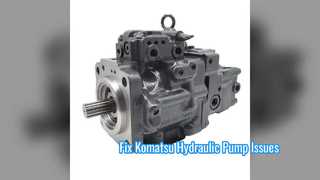 Komatsu PC55 Hydraulic Pump Replacement Solution