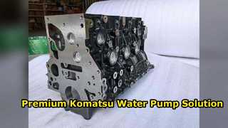 Komatsu 4D130 Water Pump 6114 61 1101 High Quality Parts