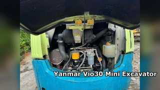Used Yanmar Vio30 Mini Excavator Reliable Performance