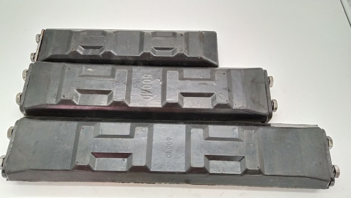 Excavator Rubber Track Pad 200mm 300mm 400mm 500mm 600mm Rubber Track Pad Shoes for Excavators