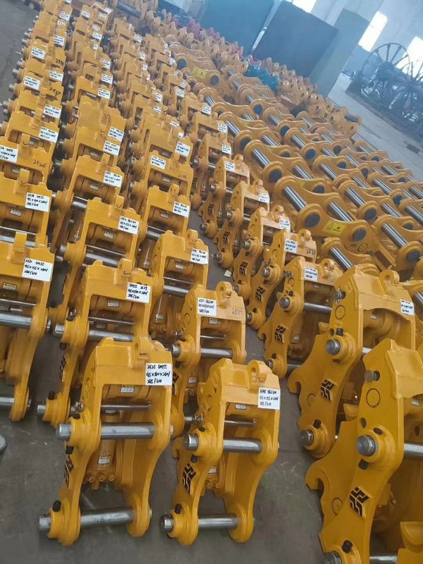 Durable Cat 306 Mini Excavator Quick Coupler For 7 Ton Excavator Customized
