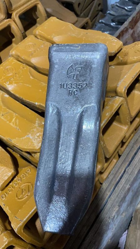 Alloy steel Excavator Bucket Teeth Forging Casting IU3352 Rock Teeth For Cat E320