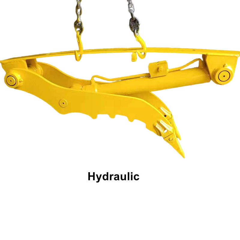 Loading Unloading Excavator Bucket Thumb Clamp Mechanical Mini Big Bucket Thumb Used For DH55