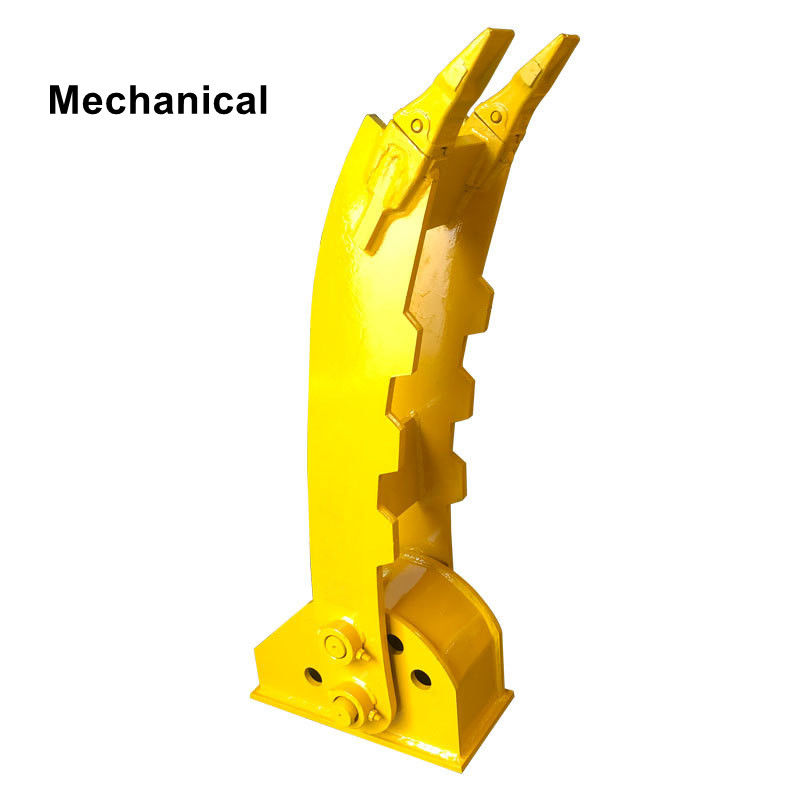 Loading Unloading Excavator Bucket Thumb Clamp Mechanical Mini Big Bucket Thumb Used For DH55