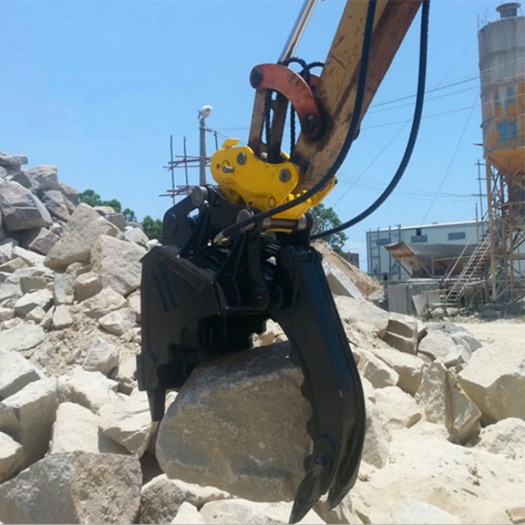 Loading Unloading Excavator Bucket Thumb Clamp Mechanical Mini Big Bucket Thumb Used For DH55