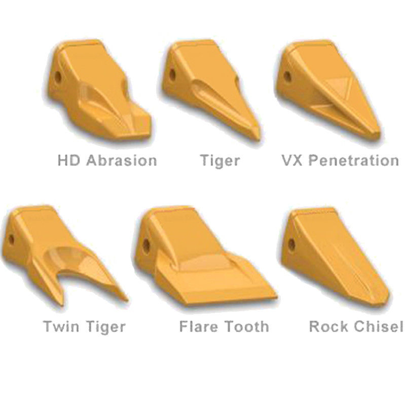 Excavator parts bucket tooth  high strength stiff  TEETH Removable Steel Tooth For  Excavator