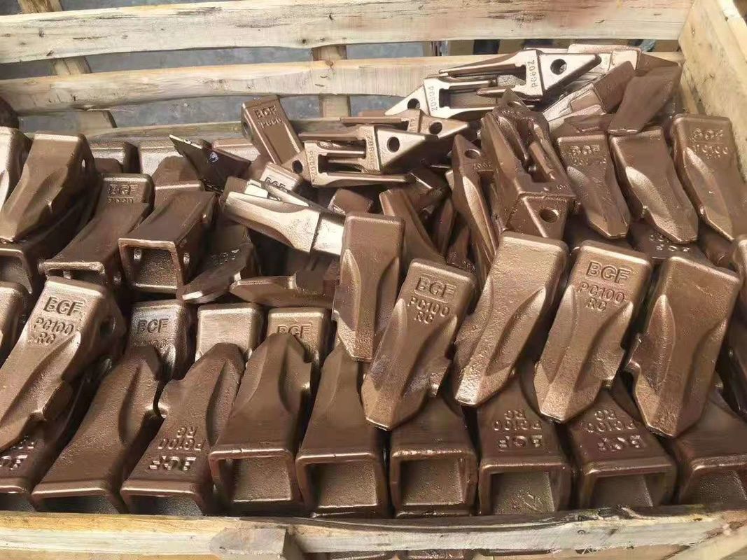 2.5CM Height Alloy Steel Excavator Bucket Teeth Stiff Forged Bucket Teeth