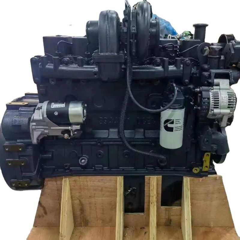6BT5.9 Complete Excavator Engines 6BT5.9-6D102 Diesel Engine Assy For Cummins