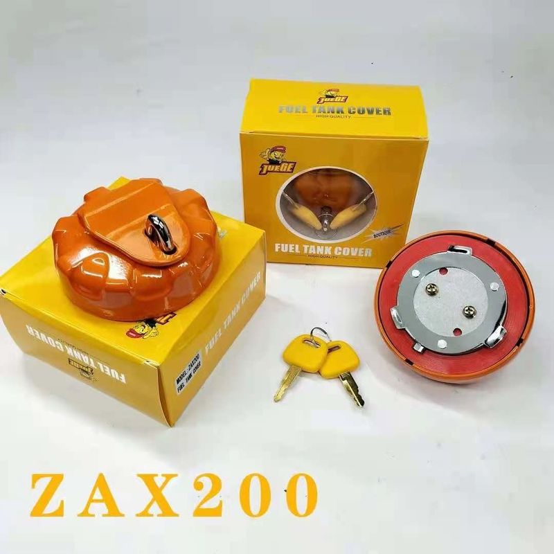 Yellow Excavator Fuel Tank Cover 7X-7700 349-7059 3497059 7X7700 Fuel Cap