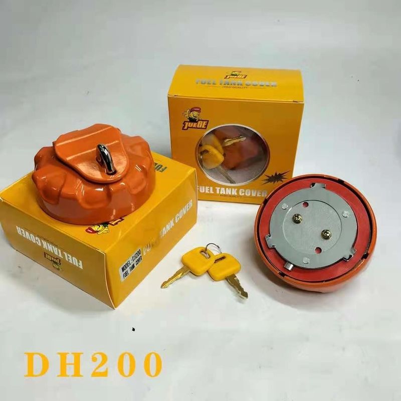 Yellow Excavator Fuel Tank Cover 7X-7700 349-7059 3497059 7X7700 Fuel Cap