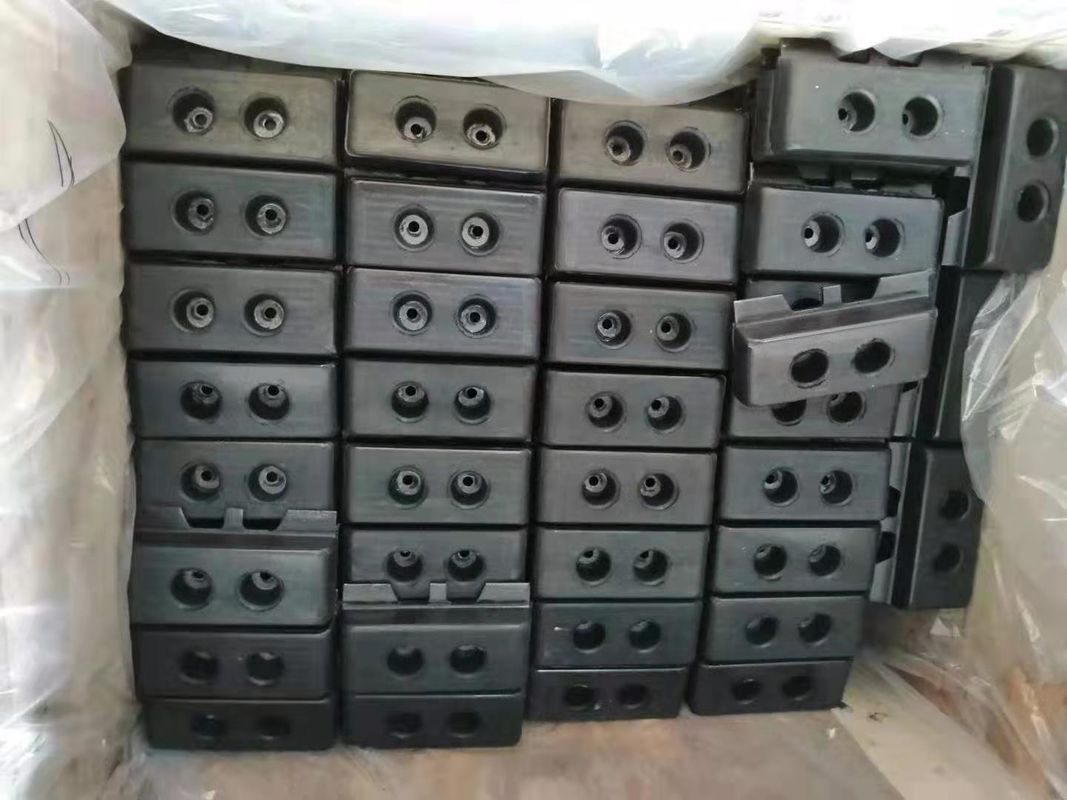 450mm/600mm Bolt-on Rubber Track Pads for PC30 PC40 PC45 PC60 PC75 Excavator Rubber Track Shoe Pads