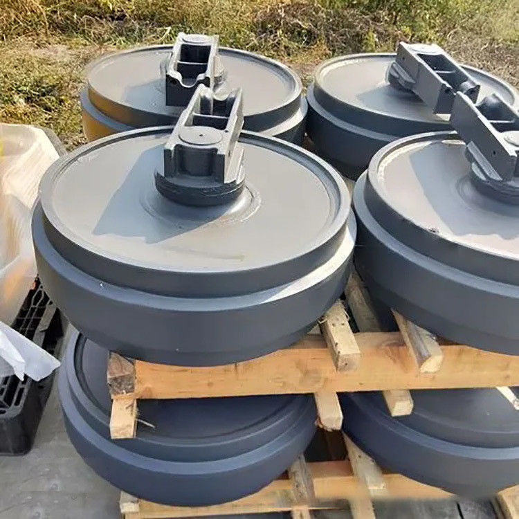 Pc20 Pc30 Pc40 Pc50 Pc55 Pc60-6 Pc100-5 Pc120 Pc200-5 for Mini Excavator Undercarriage Spare Parts Front Rubber Idler Wh