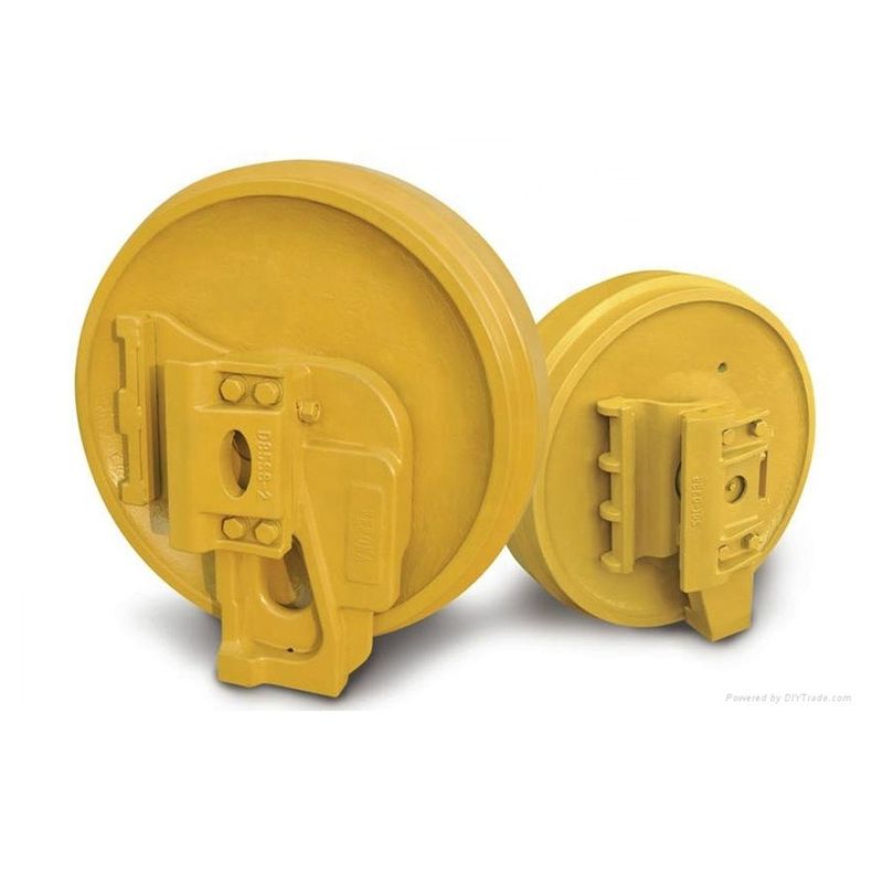 excavator dozer parts front idler 6t-2614 bulldozer adjuster front idler roller t200 d3g d4d d6 d6h d8r d11n d65 320d 32