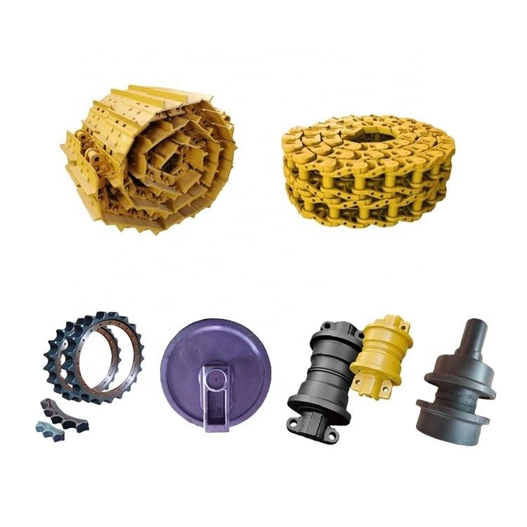 excavator dozer parts front idler 6t-2614 bulldozer adjuster front idler roller t200 d3g d4d d6 d6h d8r d11n d65 320d 32