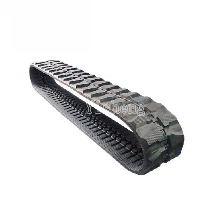 Low price High quality wear resistant heavy strength excavator machinery part 400x72.5Wx76 crawler rubber track