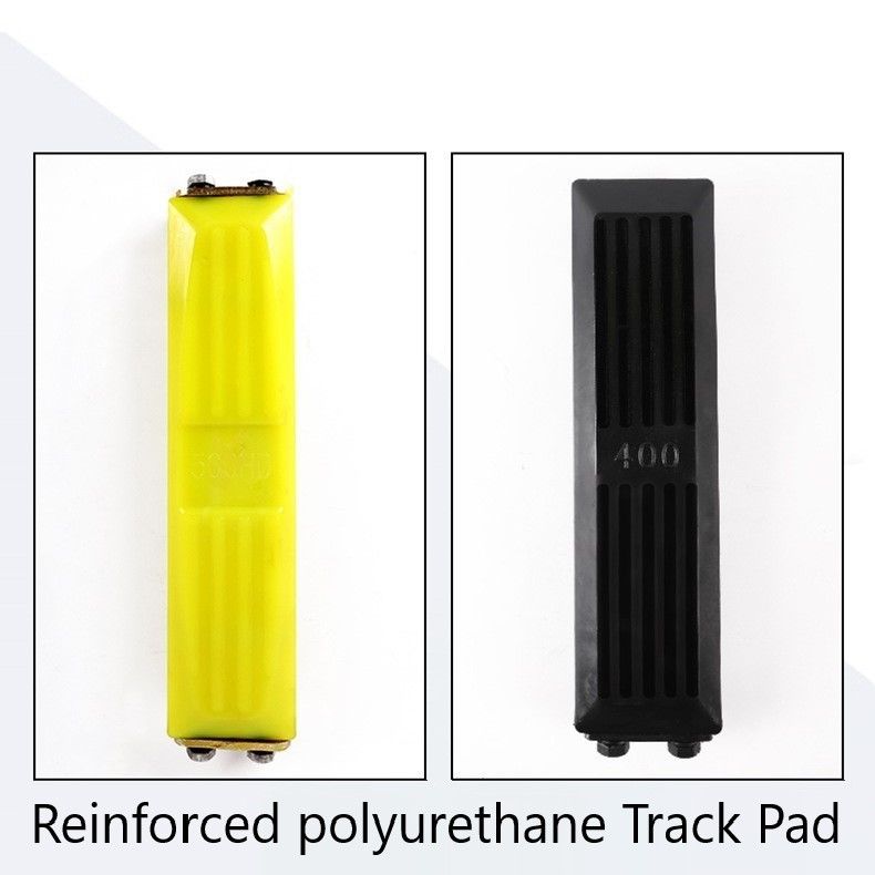 Excavator Rubber Track Pad 200mm 300mm 400mm 500mm 600mm Rubber Track Pad Shoes for Excavators
