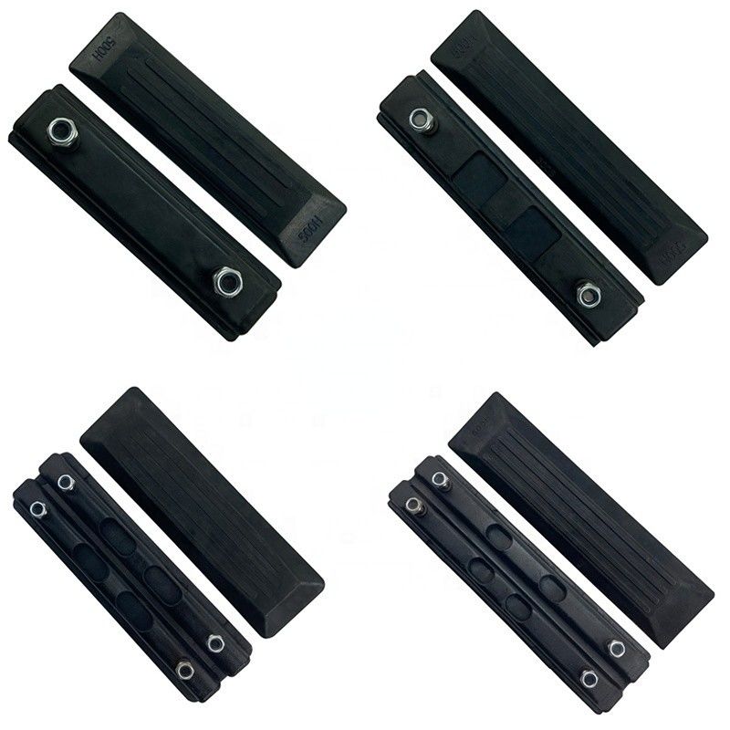 High Quality  Rubber Crawler Excav Track Pad Rubber/Board Polyurethane Grousers Shoes for Excavator Undercarriage Parts