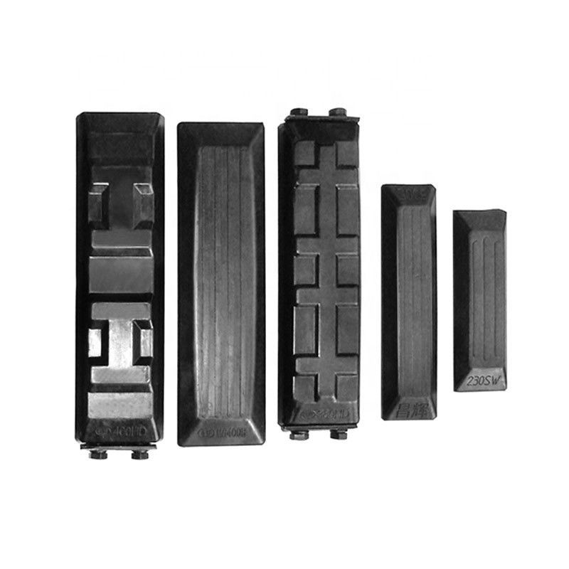 High Quality  Rubber Crawler Excav Track Pad Rubber/Board Polyurethane Grousers Shoes for Excavator Undercarriage Parts