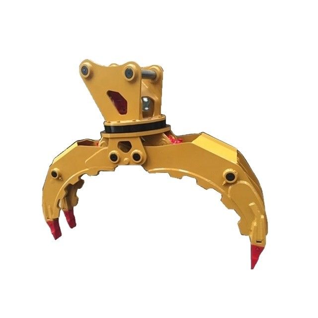 Excavator Hydraulic Grab 360 Degree Rotating Rock Grapple for CAT320 330 336