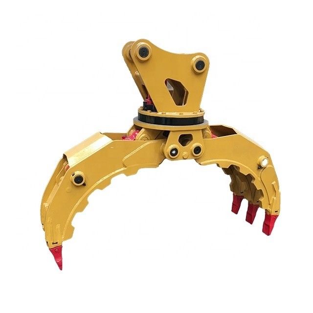Excavator Hydraulic Grab 360 Degree Rotating Rock Grapple for CAT320 330 336