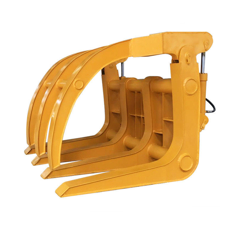 Factory Excavator Land Clearing Rakes 1 - 100 Ton Excavator Stick Rake Q345 / NM400