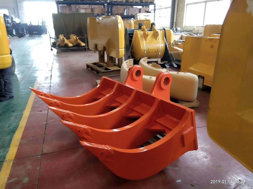 Customizable Excavator Attachments Arable Land Harrow Bucket Multitooth Rake Bucket For Excavato
