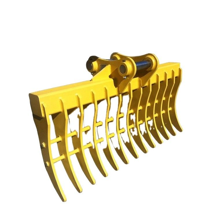 Customizable Excavator Rake Bucket Tilting Rake Bucket for any model  Excavator Attachment