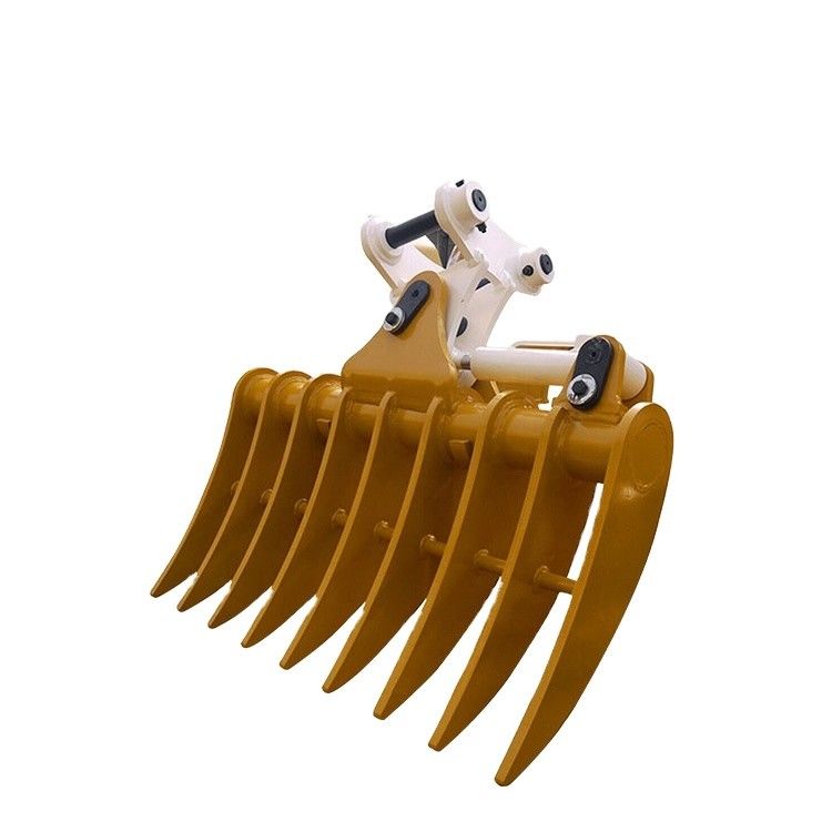 Customizable Excavator Rake Bucket Tilting Rake Bucket for any model  Excavator Attachment