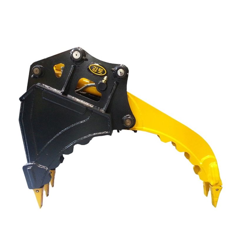 Factory customized brand new mini excavator hydraulic grapple bucket for sale