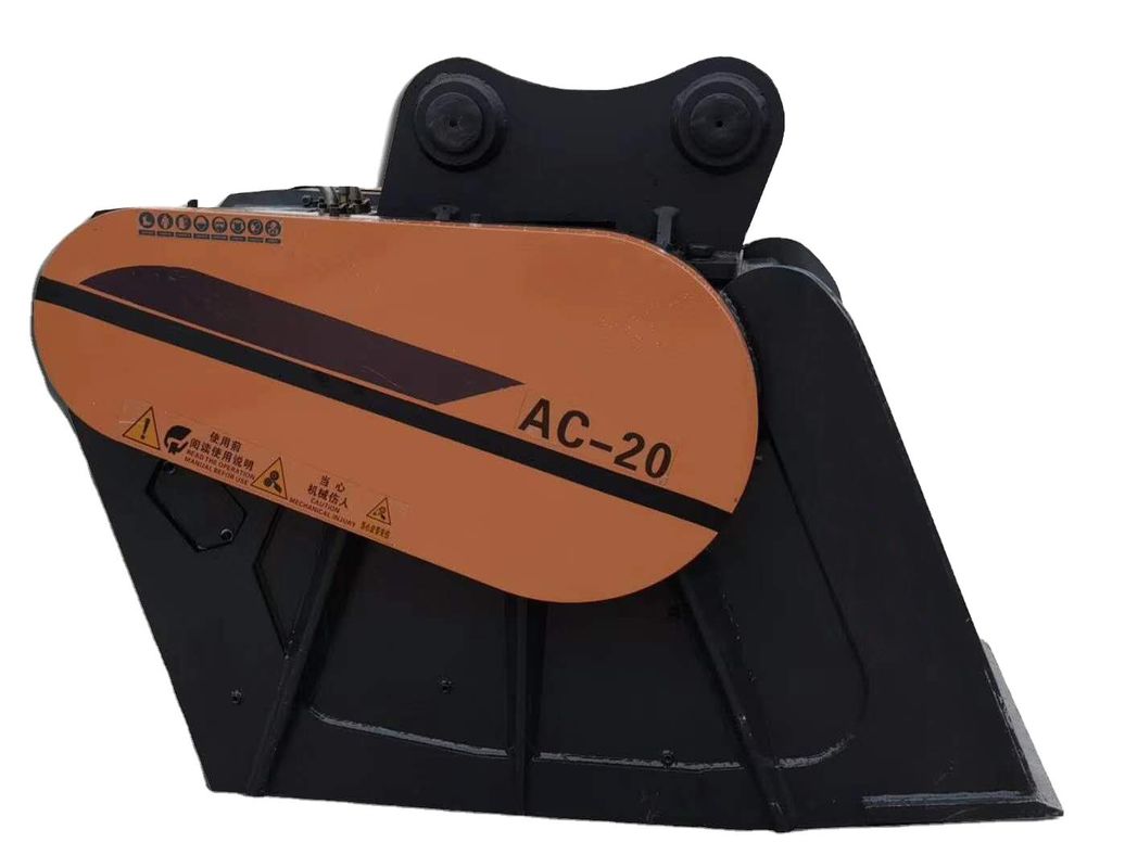 bucket crusher field rocks import hydraulic motor high vibration frequency crushing bucket