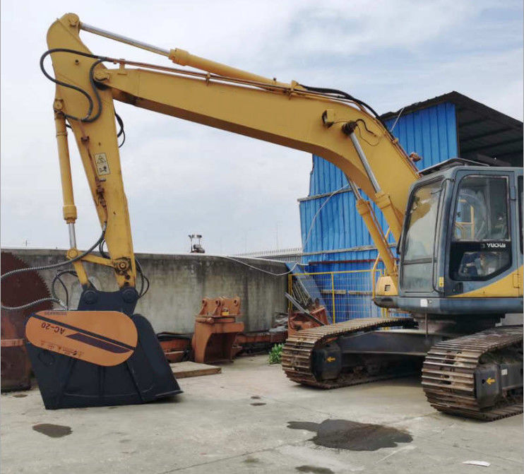 bucket crusher field rocks import hydraulic motor high vibration frequency crushing bucket