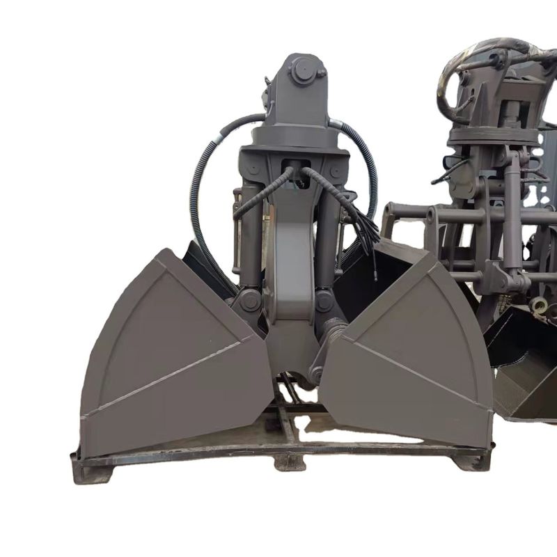 Construction Excavator Rock Bucket Crane Clamshell Bucket Q345B Q690B MN 0.5 -1.5M3