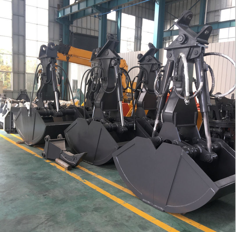 Construction Excavator Rock Bucket Crane Clamshell Bucket Q345B Q690B MN 0.5 -1.5M3