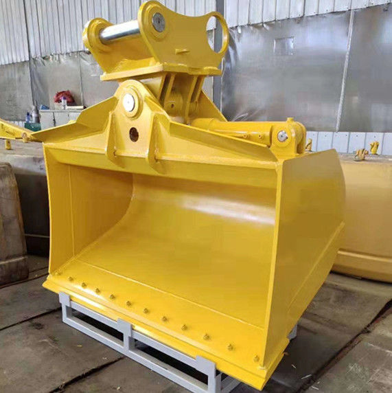 Construction Excavator Crushing Bucket Grab Tilting Bucket For 1 - 30 Ton Excavator