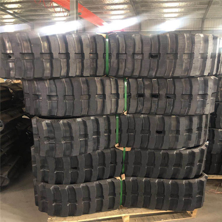 Best quality mini excavator undercarriage parts rubber track Hot sale small diggers rubber track
