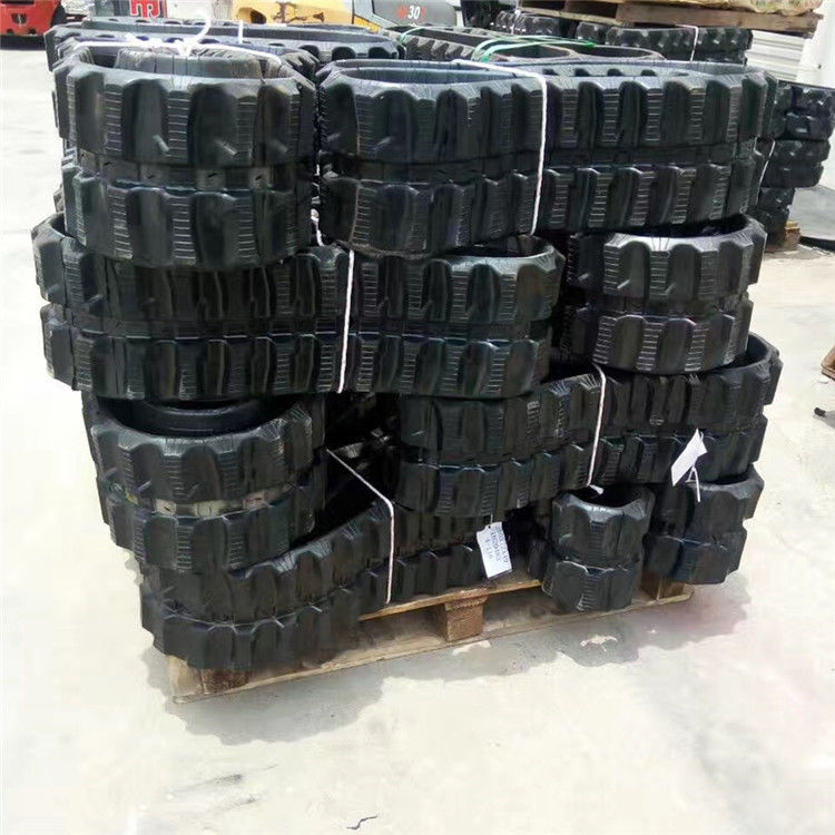 Low price High quality wear resistant heavy strength excavator machinery part 400x72.5Wx76 crawler rubber track