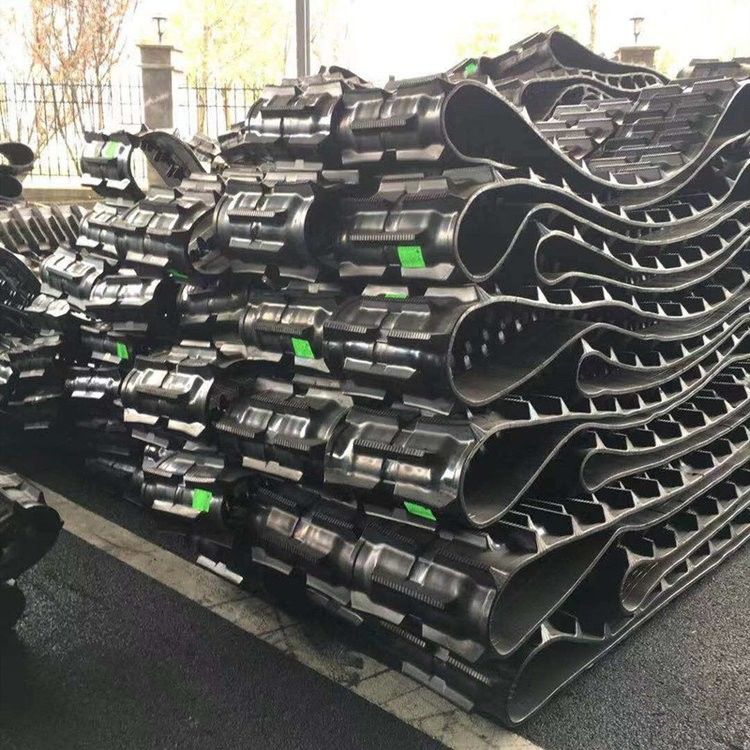 Low price High quality wear resistant heavy strength excavator machinery part 400x72.5Wx76 crawler rubber track