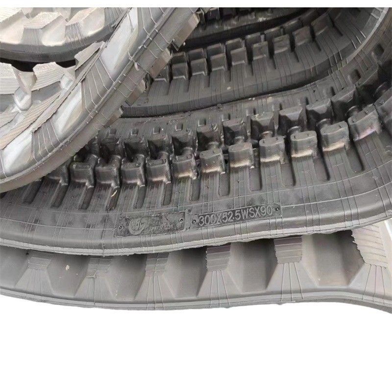 Low price High quality wear resistant heavy strength excavator machinery part 400x72.5Wx76 crawler rubber track