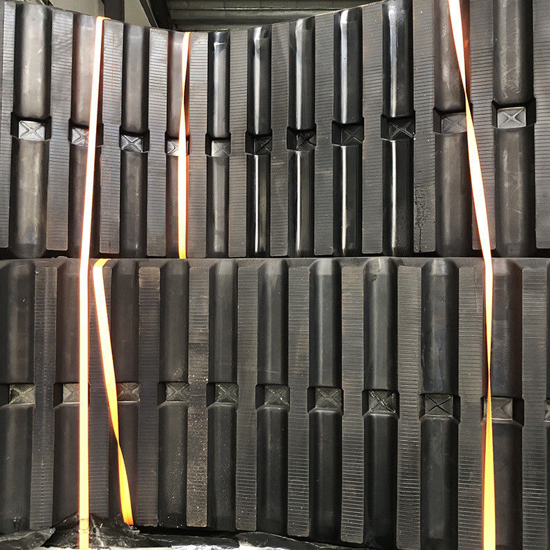 Low price High quality wear resistant heavy strength excavator machinery part 400x72.5Wx76 crawler rubber track
