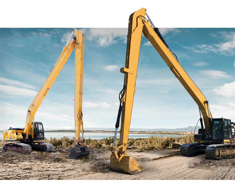 Customize Long Reach Boom Q355B Q690 Digger Boom Arm used for PC200 PC300 Excavator