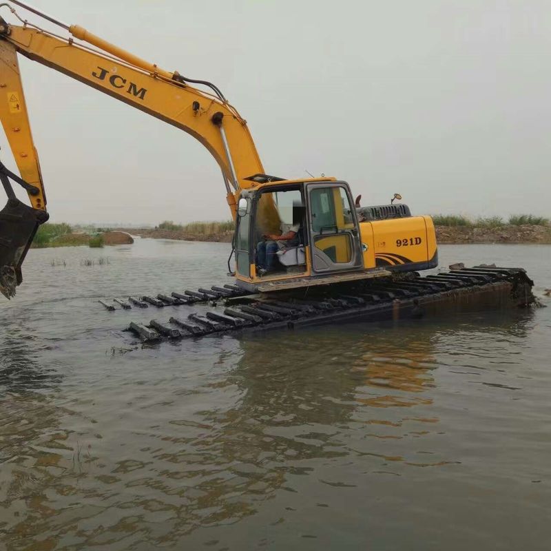 Customized Hydraulic Excavator Pontoon Amphibious Floating used for  320D 320C SY215 PC200Excavator Chassis Machine