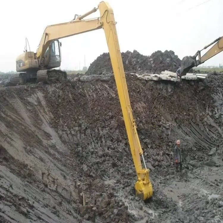 Cusomized Long Reach Boom  Tunnel Arm  Boom Q355B   Used For 6-50 Tons Excavator