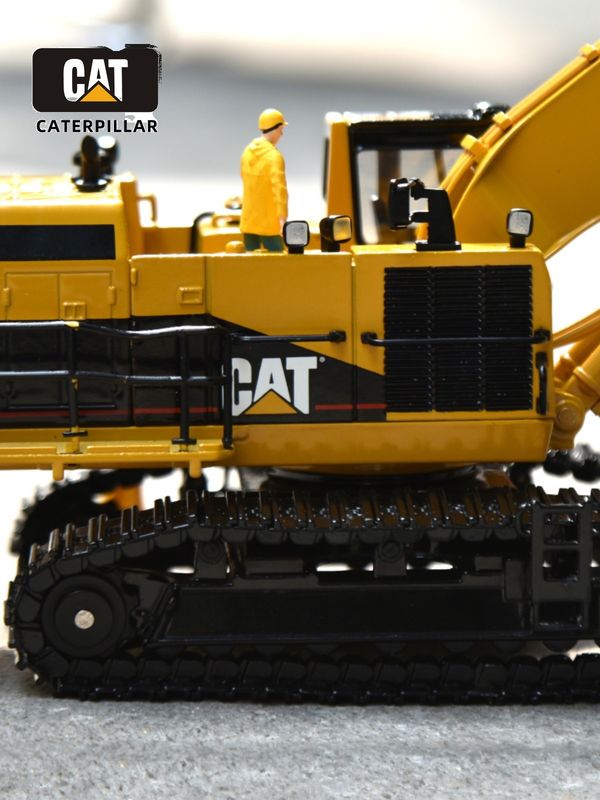 Carter CAT5110B Large Excavator Collection Model Engineering Vehicles Together Metal Simulation Handpiece Ornaments