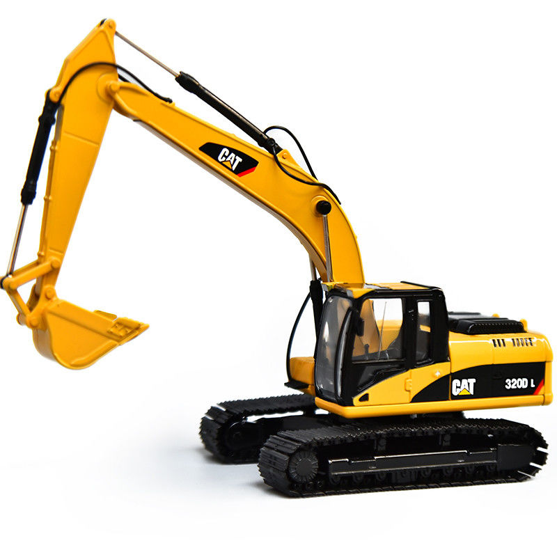 Carter CAT320DL Excavator Original Model Alloy Simulation Engineering Vehicle Decoration Handpiece Collection Ornaments