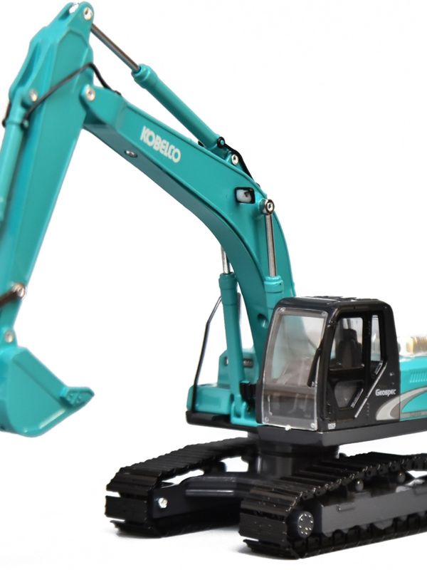 Excavator Model KOBELCO Original Simulation Metal Alloy Car Shinko SK200 Decoration Non-toys