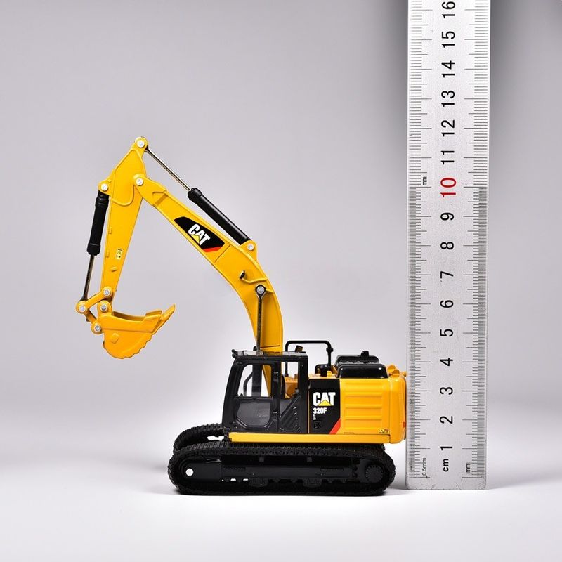 Premium Alloy Hydraulic Excavator Model Toy Replica for Ages 14 and Up Collection Gift