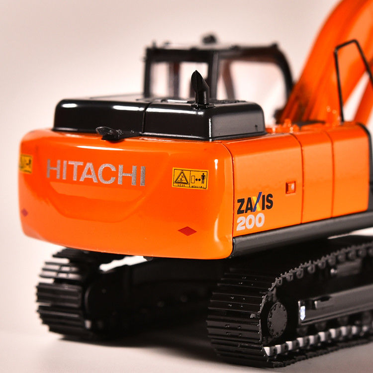 Hitachi ZAX200 Excavator Diecast Model 1/50 Scale Collectible Construction Decor Gift